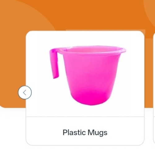 Plastic mugs
