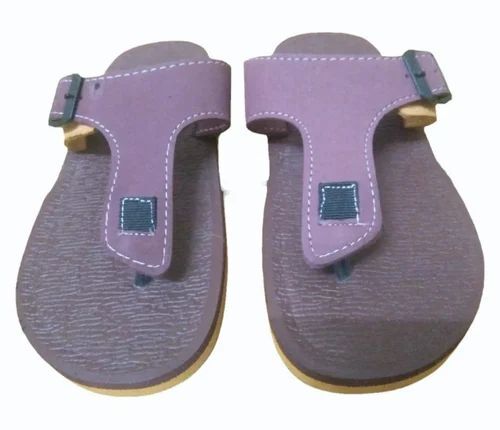 Purple Roadstar Rubber Mens Slippers