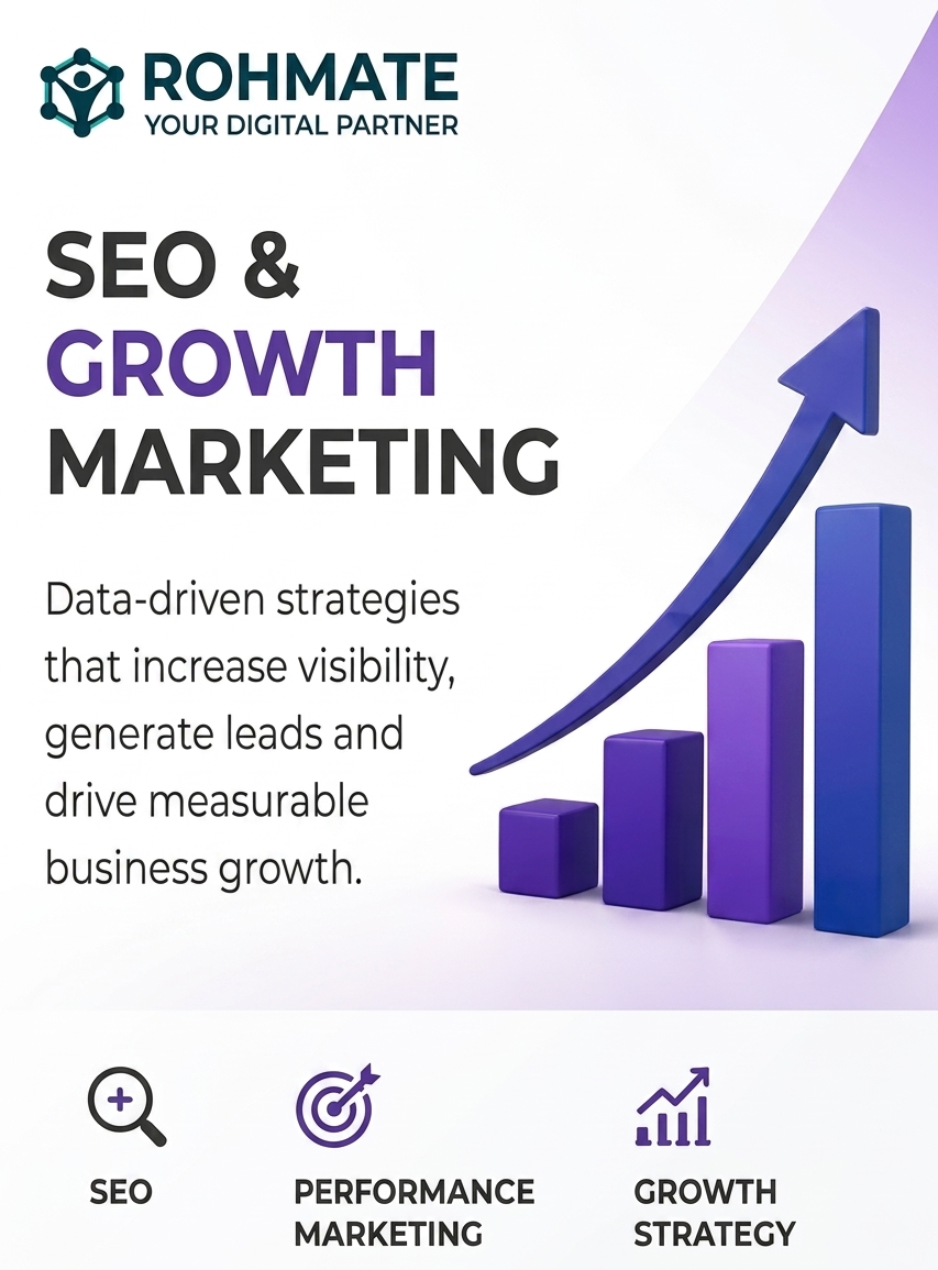 Seo And Growth Marketing Services By Rohmate HumanIQ