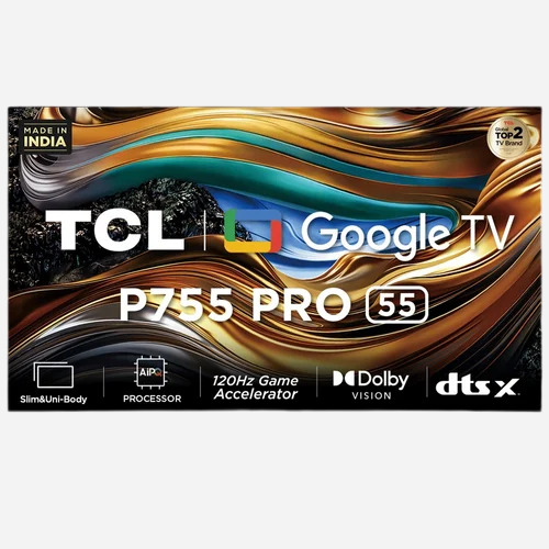 TCL 55P755 Pro 55 inch Google TV 2024 Model QLED