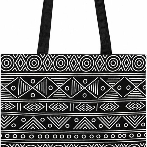 Ecoek Canvas Tote Bag For Women With Zipper And Pocket
