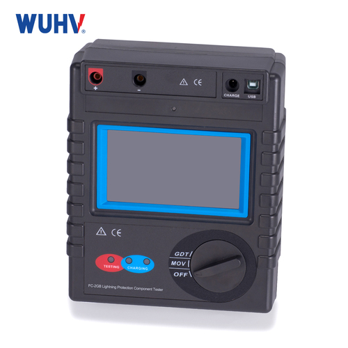Fc-2 Gb 0~1999 V 0.1~199.9Ua Lightening Protection Element Components Measuring Tester - Accuracy: A 0.1% ~ A 0.5% Fs %