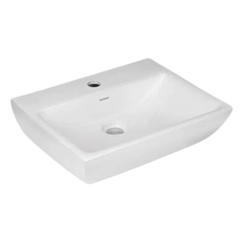Hindware Fabio Counter Wash Basin - Color: White