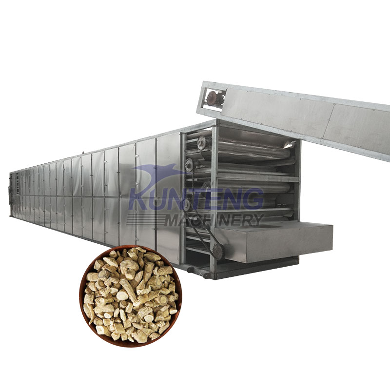 Continuous Multi Layer Mesh Belt Dryer Machine - Color: Customized
