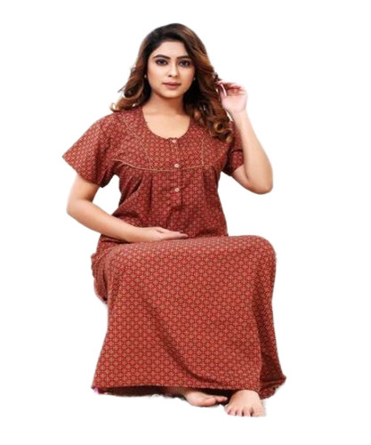 Ladies Cotton Printed Nighties