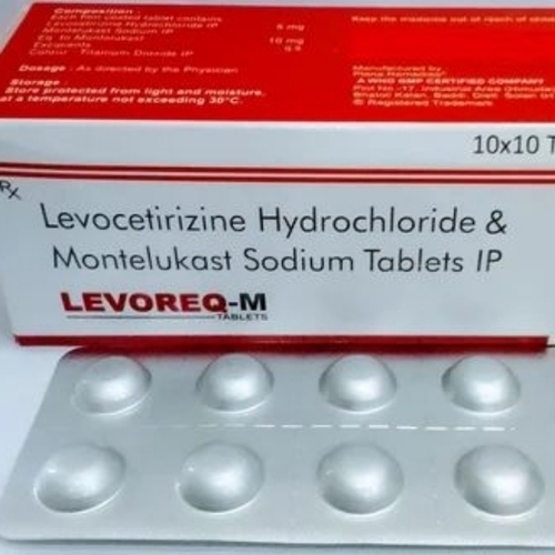 Pharmaceutical Montelukast Sodium And Levocetirizine Dihydrochloride Tablets
