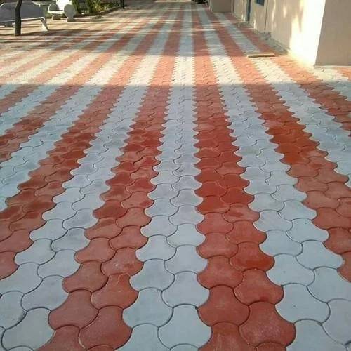 Red Interlocking Bricks - Cavity: Solid