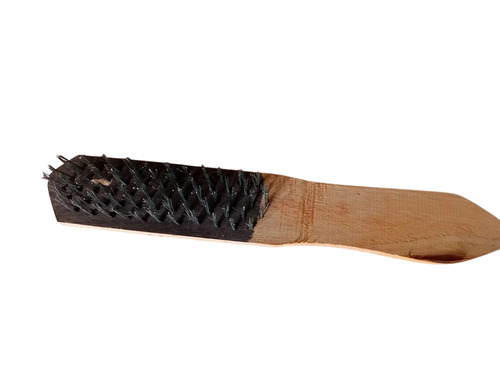 Wooden Handle Steel Wire Brush