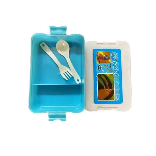 Apw Blue Plastic Lunch Box