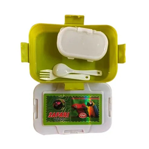 Apw Yellow Plastic Lunch Box