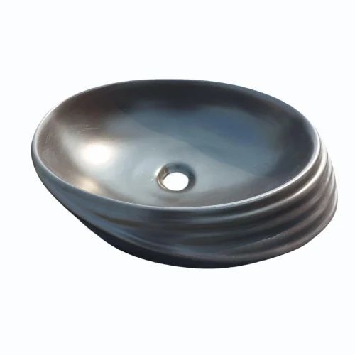Black Ceramic Table Top Wash Basin