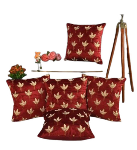Lotus Printed Cushion Cover