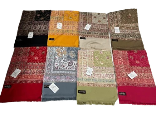 Multicolor Woolen Ladies Shawl