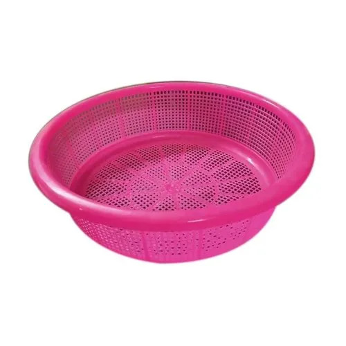 Pink Plastic Fruit Basket