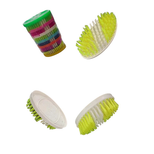 Plastic Oval Cloth Brush