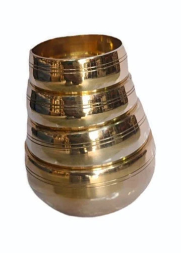 Round Brass Singing Bowl