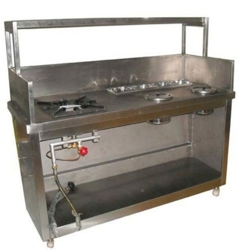 Stainless Steel Pav Bhaji Counter