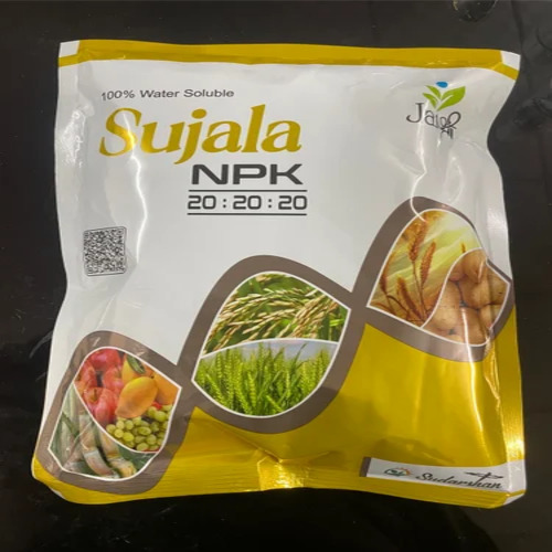 सुजाला Npk 20:20:20 जल में घुलनशील पुनर्वास उर्वरक