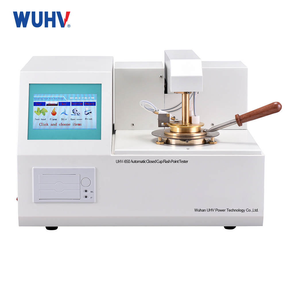 Uhv-650 Uhv Rapid Petroleum Oil Flash Point And Fire Point Apparatus - Color: White