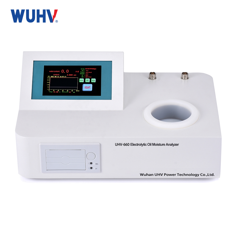 Uhv-660 Karl Fischer Measuring Equipment - Accuracy: 0.1 %
