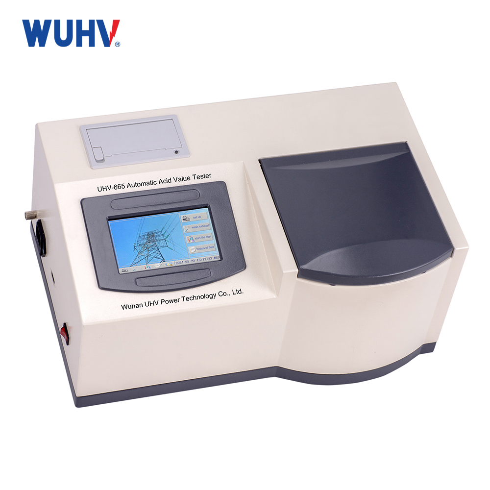 Uhv-665 Insulating Acid Value Titrator Automatic Acid Value Tester - Accuracy: 0.2  %