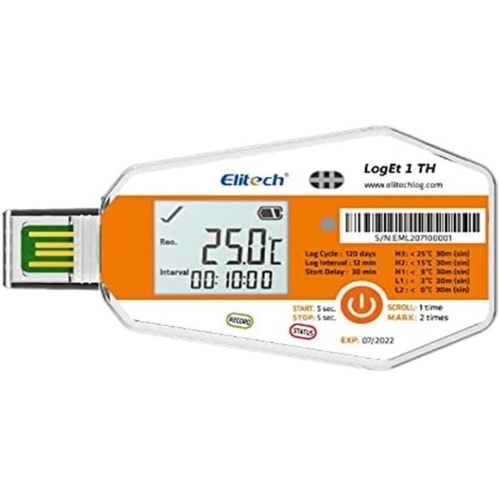  Elitech Loget 1th Temperature And Humidity Data Logger