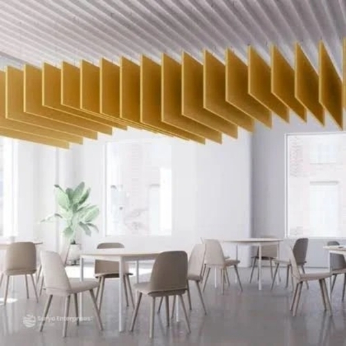 Aluminium Acoustic Baffle Ceiling