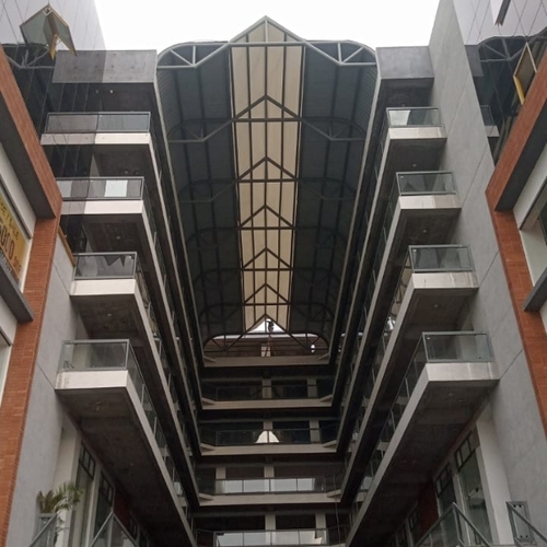Atrium tensile structure