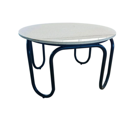 Round Iron Coffee Table