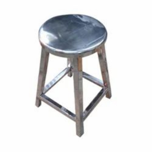 Rust Proof Round Steel Stool