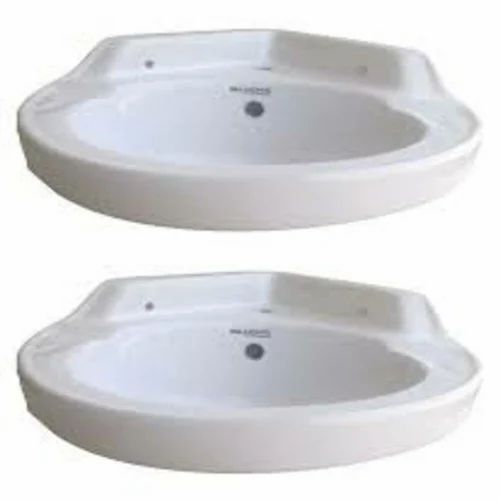 20 X 16 Inch White Ceramic Wash Basin