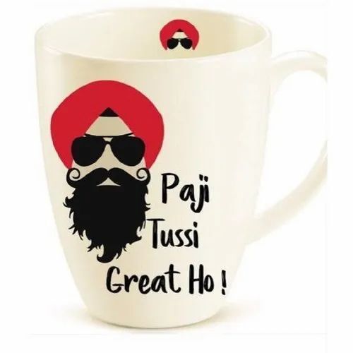 500ml Ceramic Printed Mugs