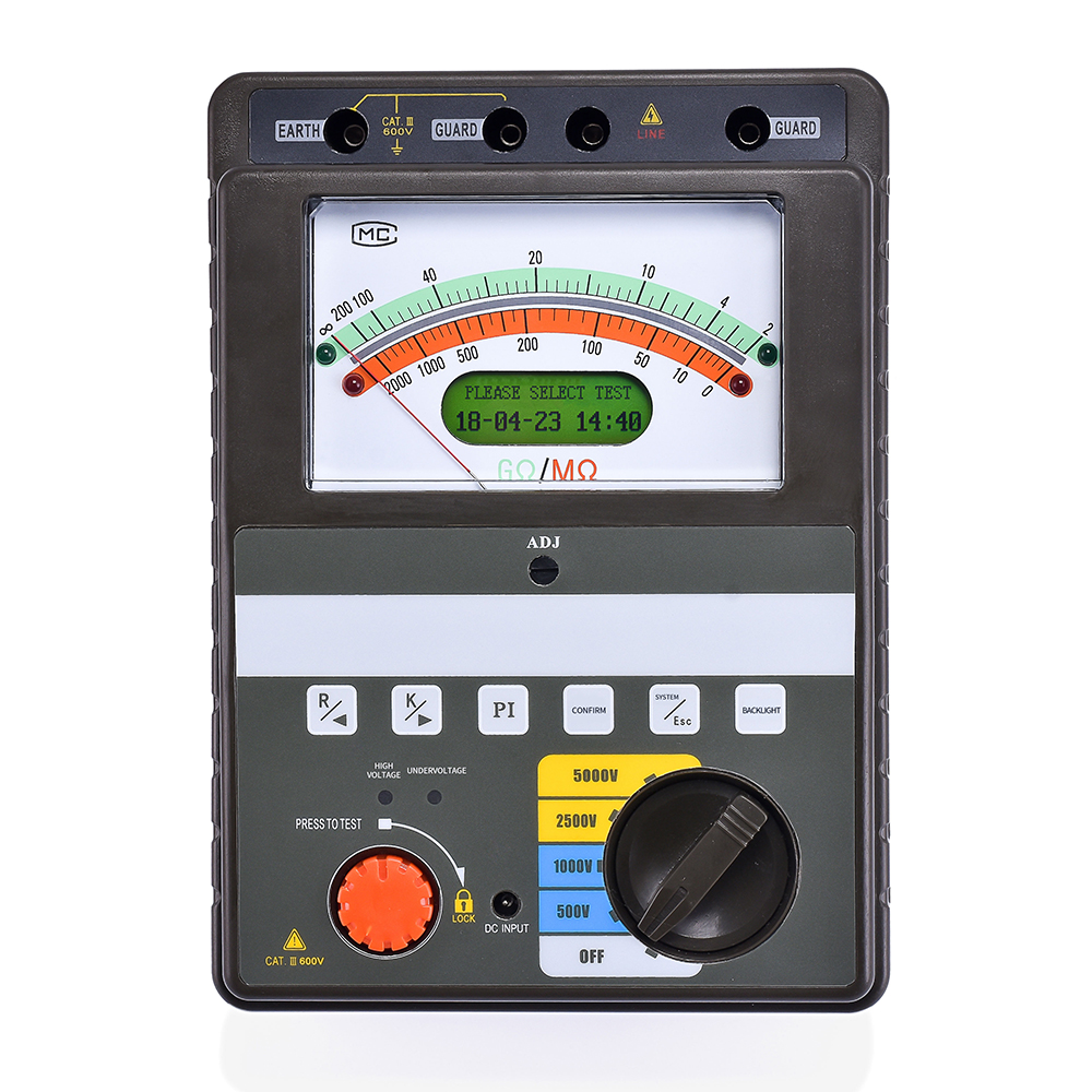 Bc2010 High Voltage Insulation Tester - Accuracy: 5 %