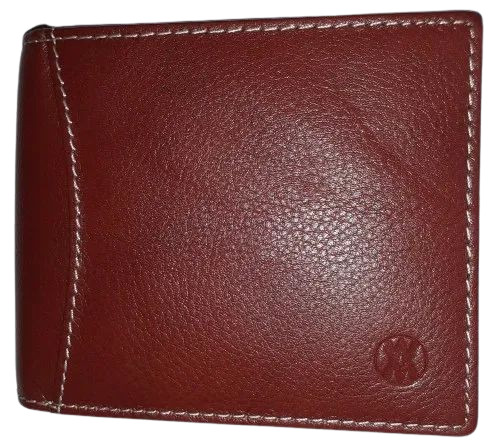 Bi Fold Brown Leather Wallet
