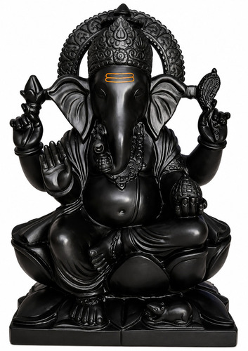 Black Ganesh Murti