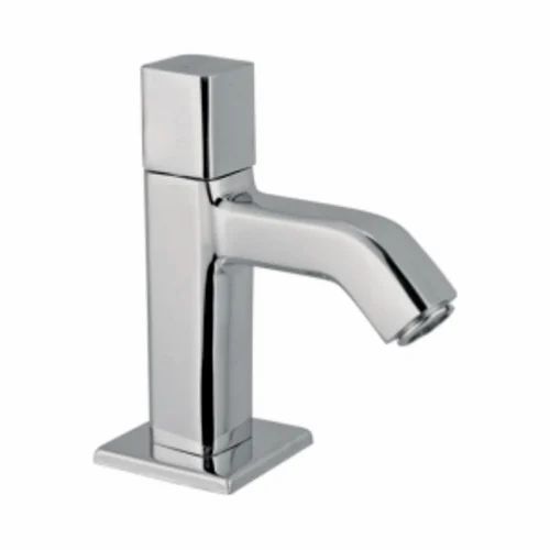 Chrome Brass Pillar Cock