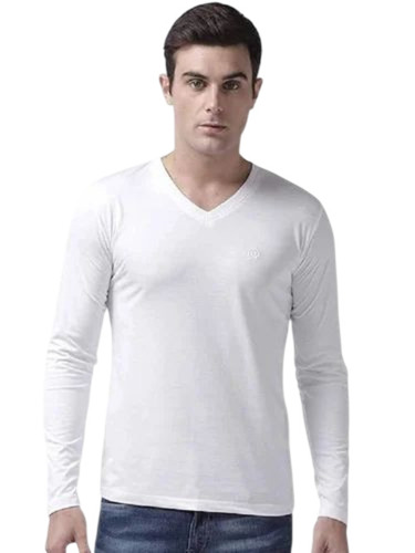 Cotton Plain Sports T Shirt