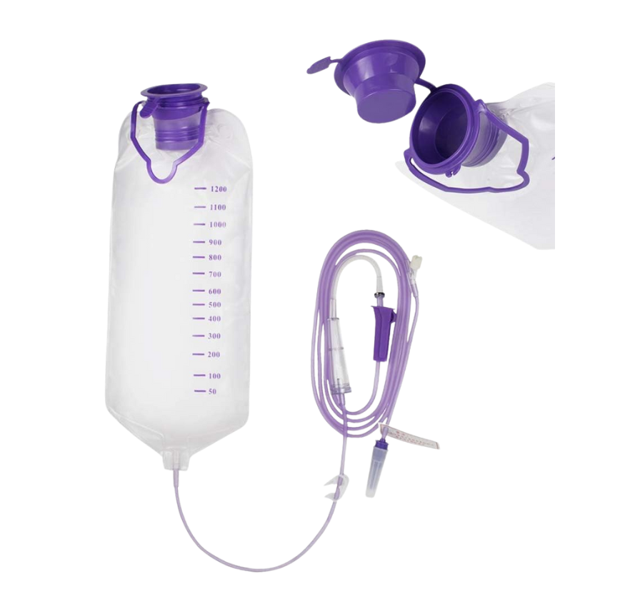 Enteral Feeding Set and Feeding Bag