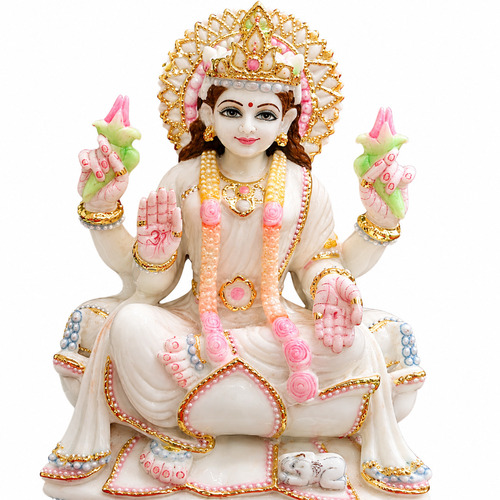 Marble Laxmi Statue
