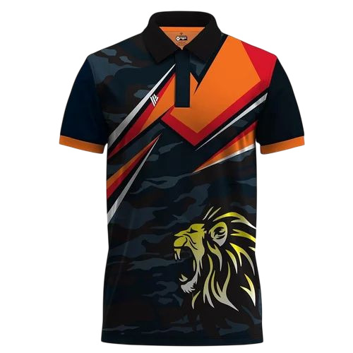 Polyester Sublimation Sports T Shirts - Polyester, Multiple Colors, 160GSM | Light Weight, Breathable, Regular Fit, Printed Pattern