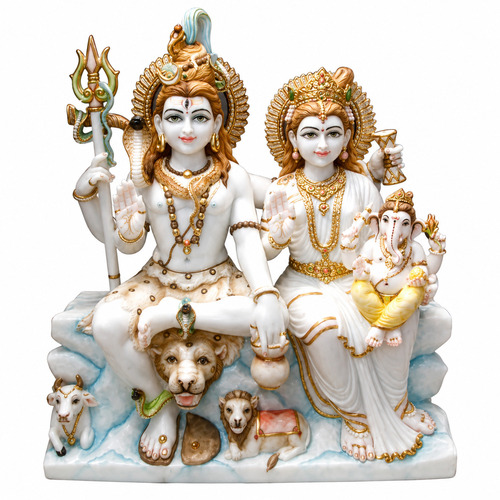 Shiv Parvati Statues