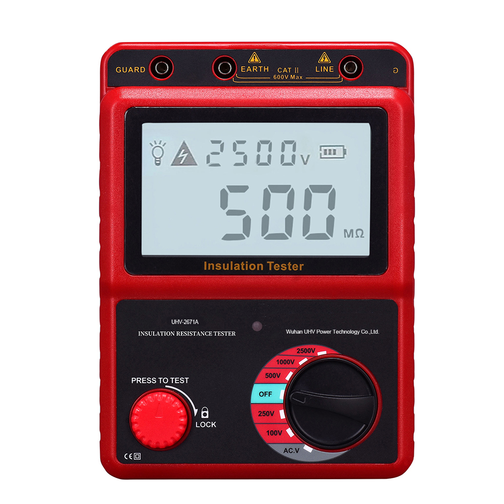 Uhv-2671a High Voltage Insulation Tester - Accuracy: 2  %