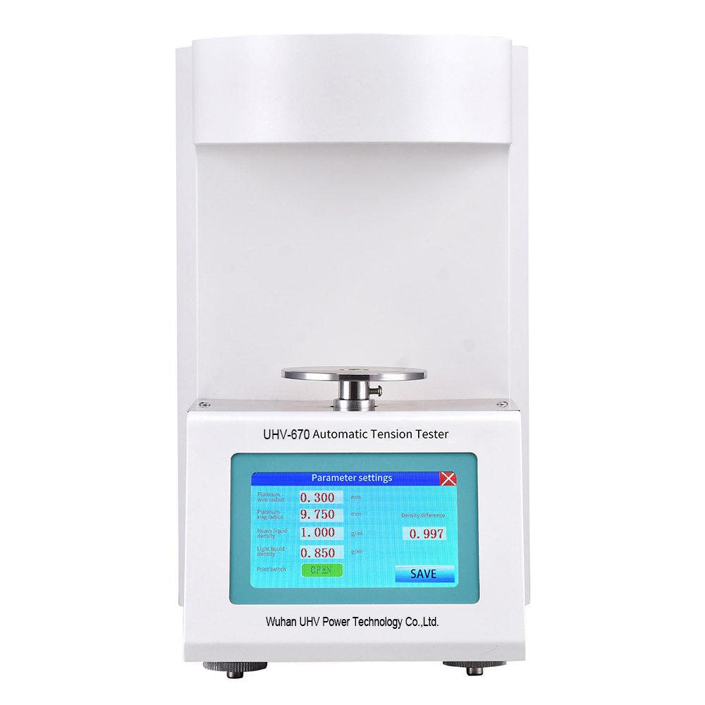 Uhv-670 Oil Surface Tension Meter Automatic Interface Tension Tester - Accuracy: 0.1 %