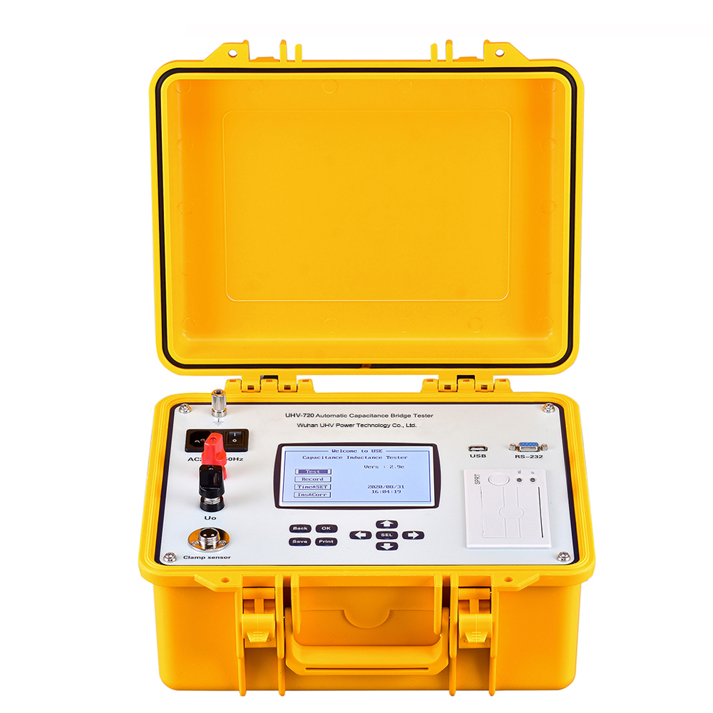 UHV-720 Transformer Capacitance Between Winding Tan Delta Bridge High Voltage Measurement Device