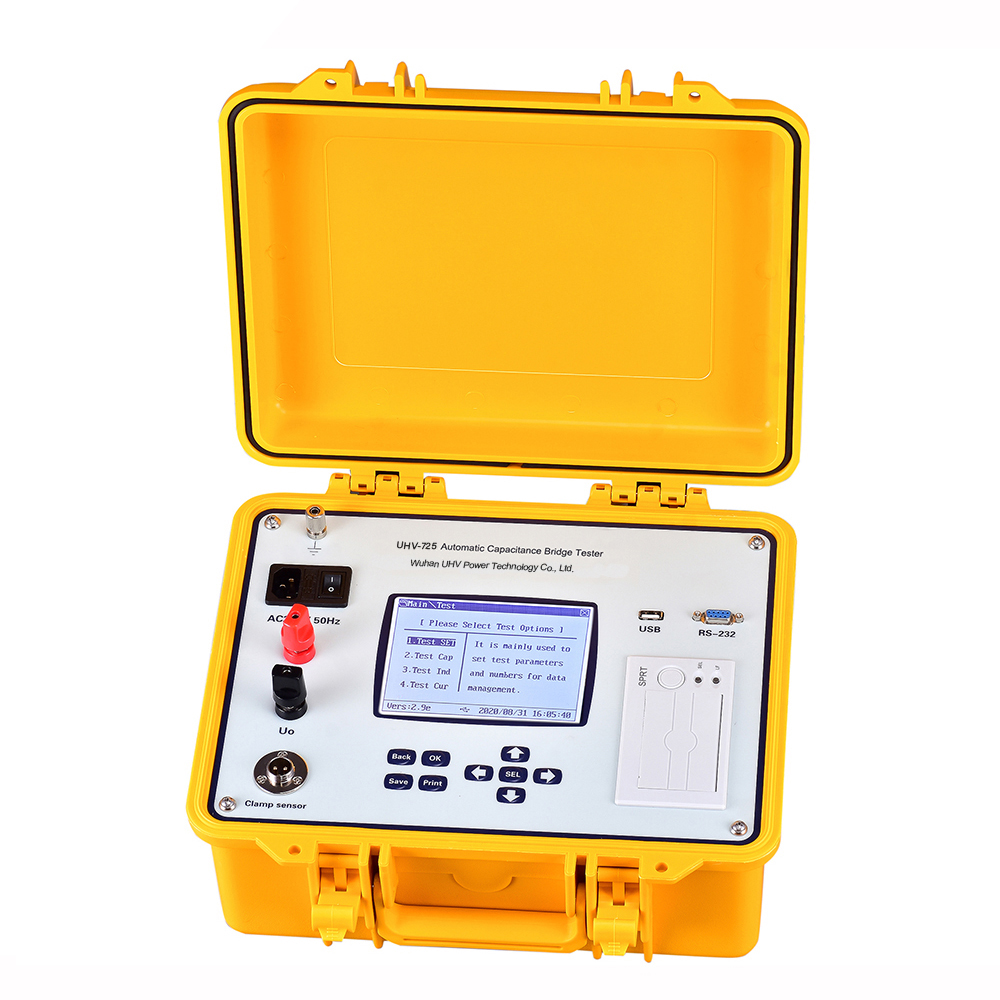 Uhv-725 Fully Automatic Capacitance Bridge Tester - Accuracy: 1.0 %