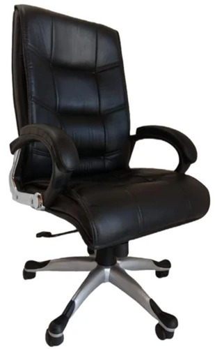Black Leather High Back Chair - Application: Corporate Office