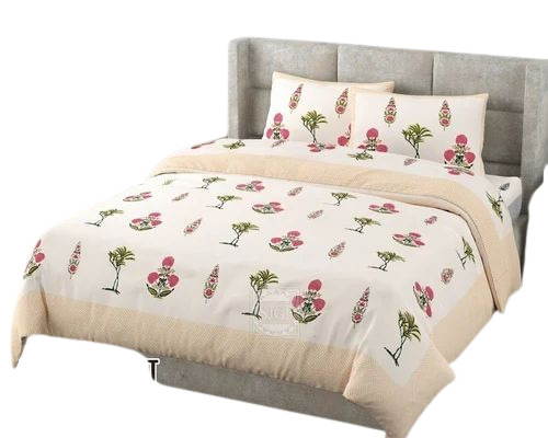 Block Printed Double Bed Sheet