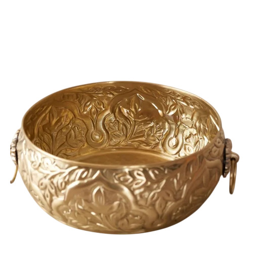Brass Embossed Urli