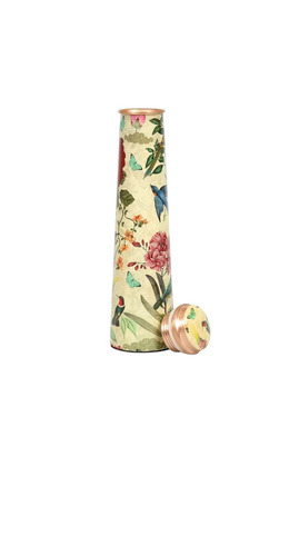 Copper Meena Printed Bottle 1000 Ml