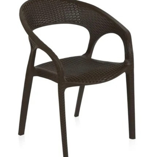 Dark Brown Plastic Chair